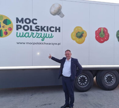 Minister rolnictwa, Robert Telus, wspiera lokalną produkcję na Mazowszu