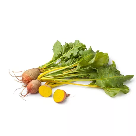 Orange, white and yellow beets