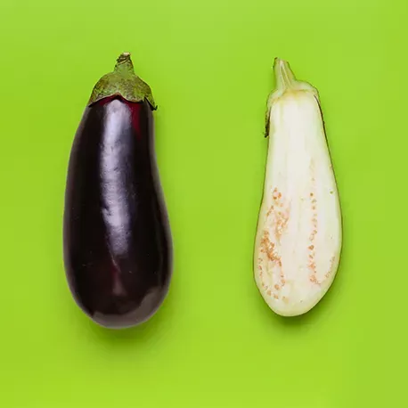 Aubergine violette